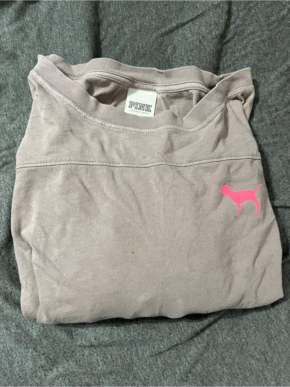 PINK Victoria's Secret Dusty Mauve Crewneck
